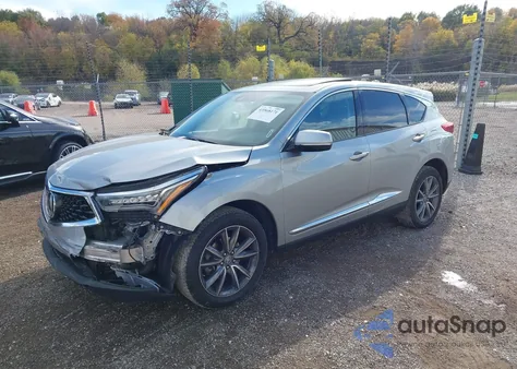 2019 Acura Rdx Technology Package z USA, uszkodzony, nr VIN 5J8TC2H51KL032362